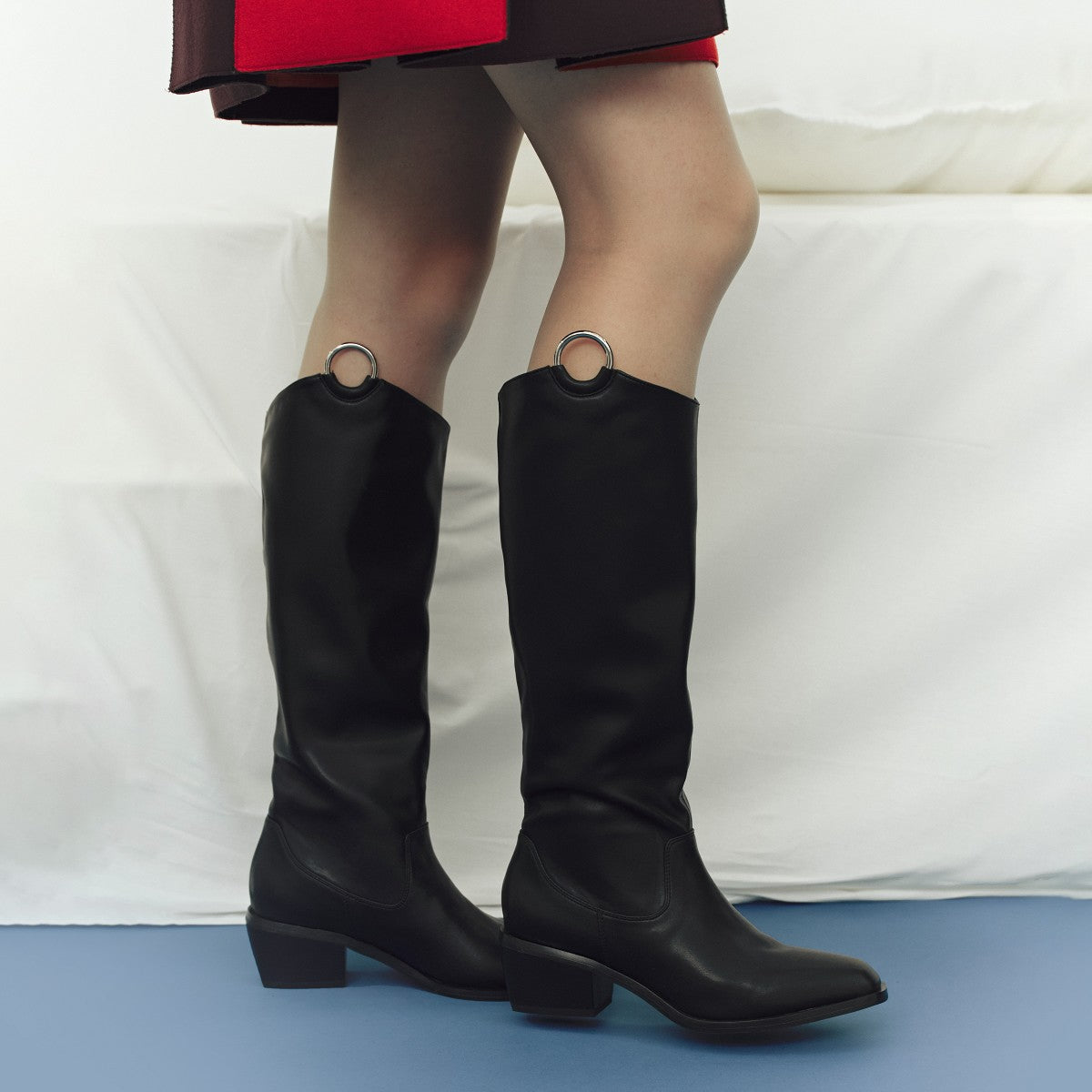 再値下げ】2WAYリング付きロングブーツ/554420