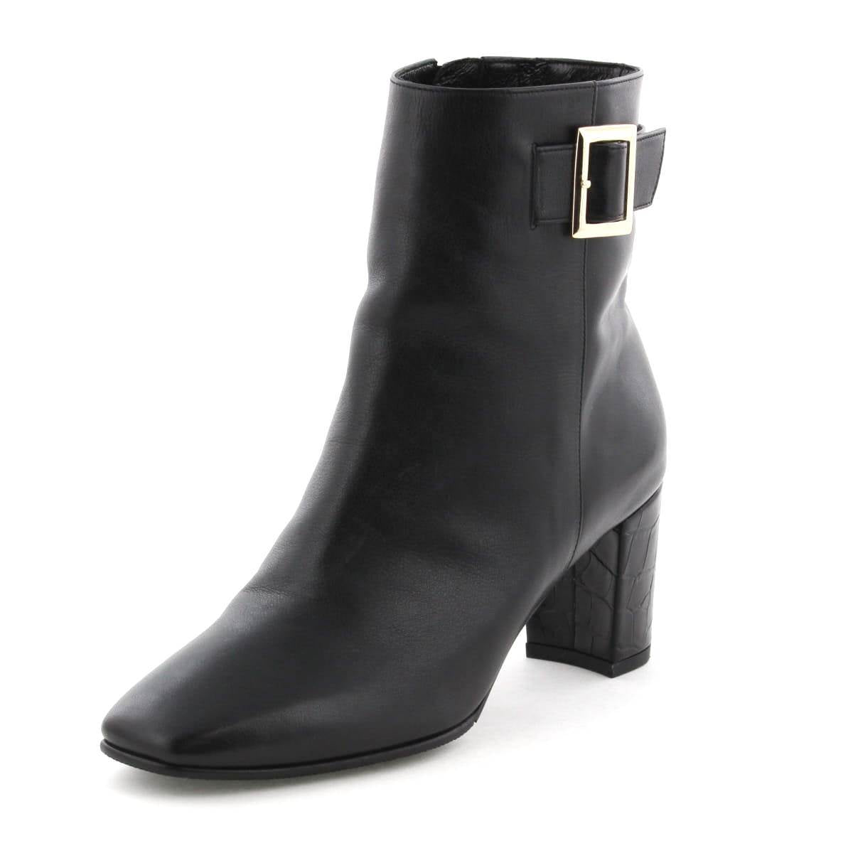 SALE】ベルトバックルヒールブーツ/631410