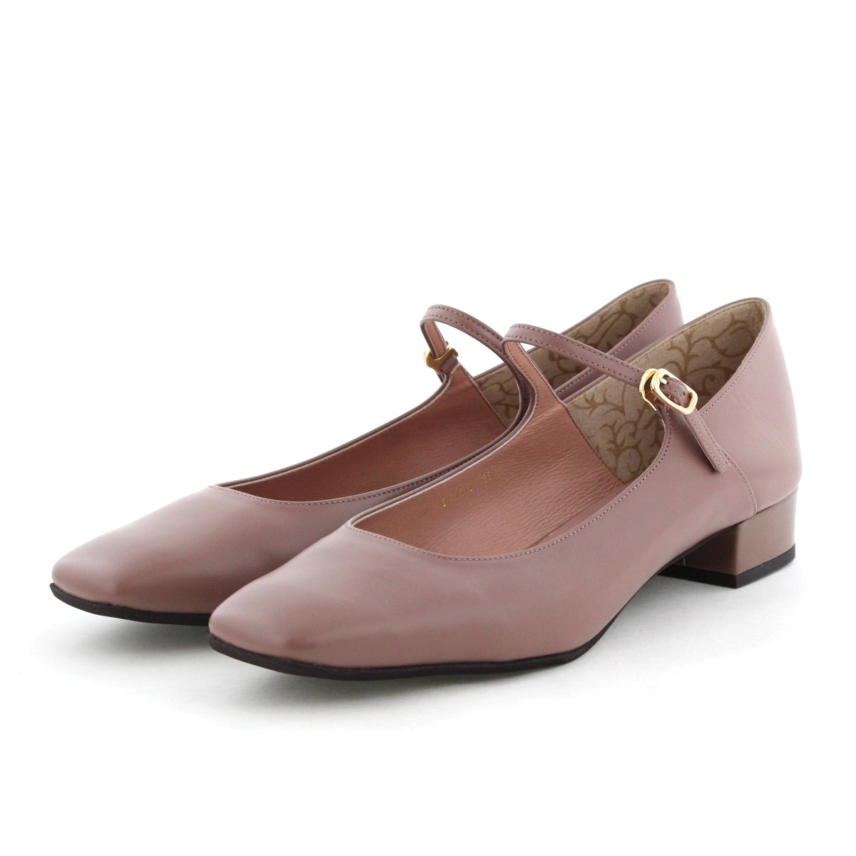 26SS新色追加】スクエアトゥメリージェーンパンプス/651111