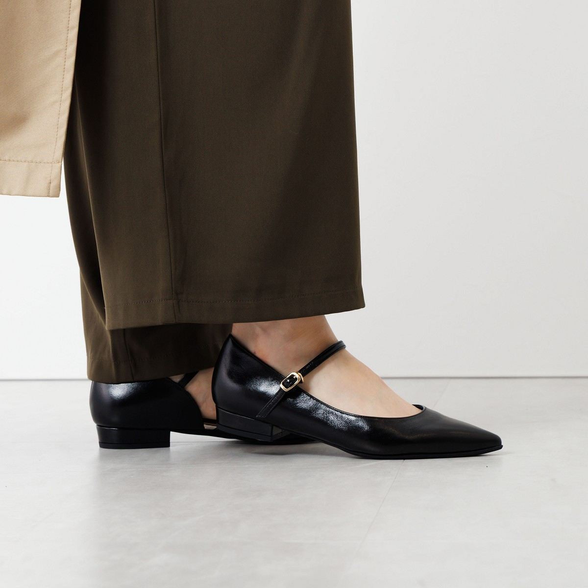 25AW】サイドオープンメリージェーンパンプス/651301