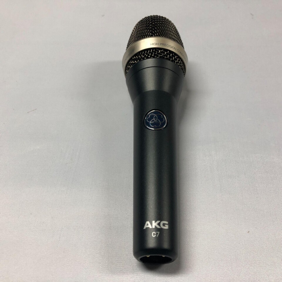 AKG C7 : ハンドヘルドコンデンサーマイクを使ってみた | ひまだれノート