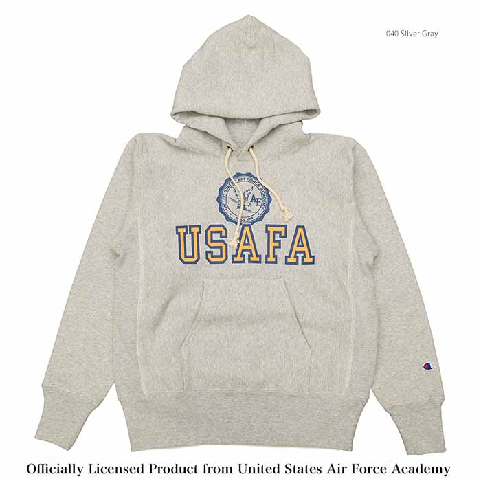 Champion - REVERSE WEAVE PULLOVER HOODED SWEATSHIRT - USAFA - C3