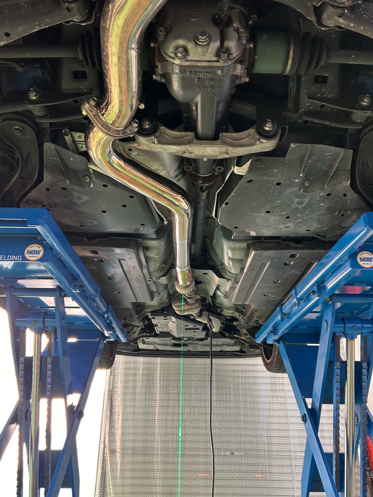 SUBARU スバル GVB Impreza インプレッサ 中間ストレート加工 大阪