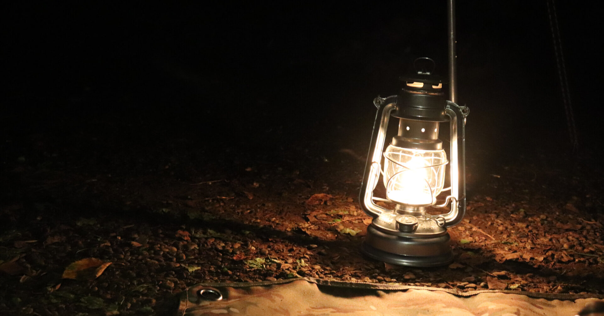 フュアハンドランタンでソロキャンプの雰囲気づくり | Hide G3 Blog