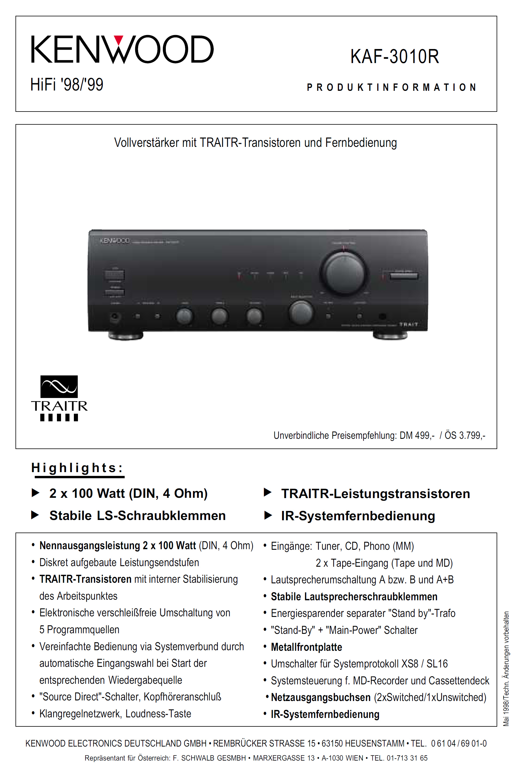 Kenwood KAF-3010 R | hifi-wiki.com
