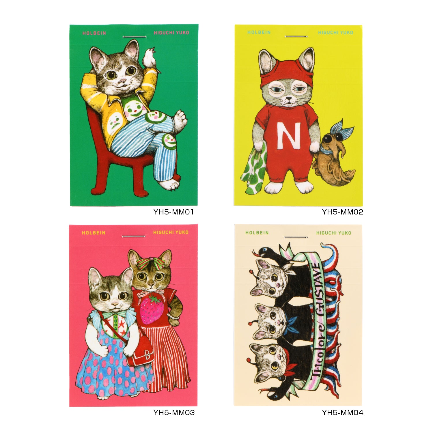 特典ぬりえ付】ヒグチユウコxホルベイン2024 全部セット – ボリス雑貨店