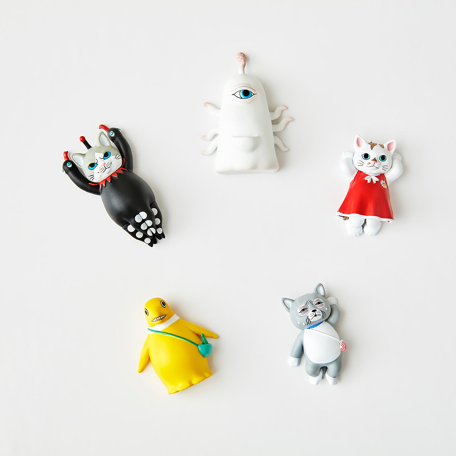 Yuko Higuchi magnet figure (6 pieces) – ボリス雑貨店