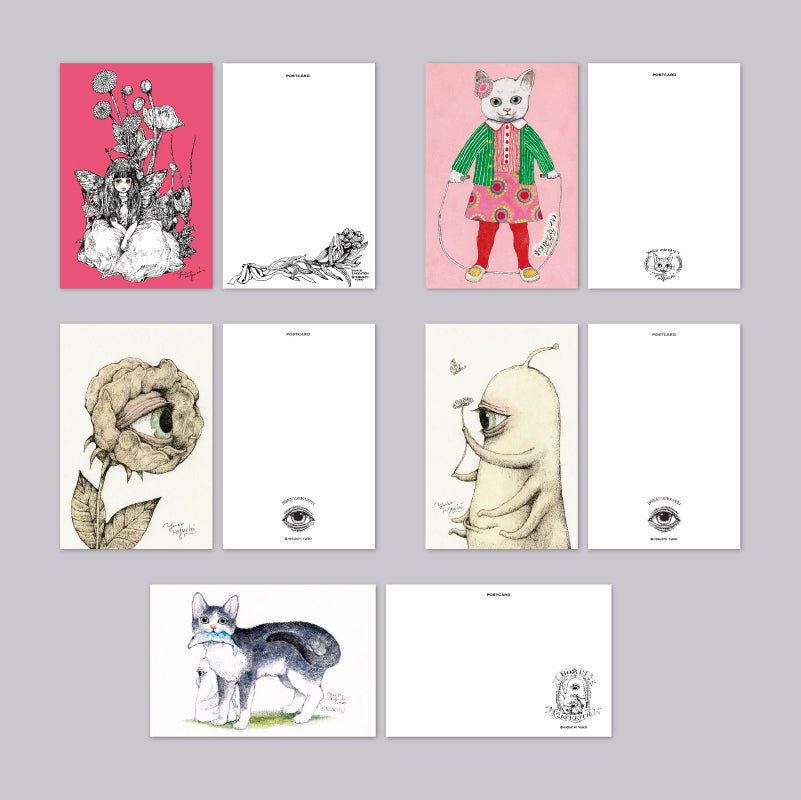 ポストカード 25種セット – ボリス雑貨店