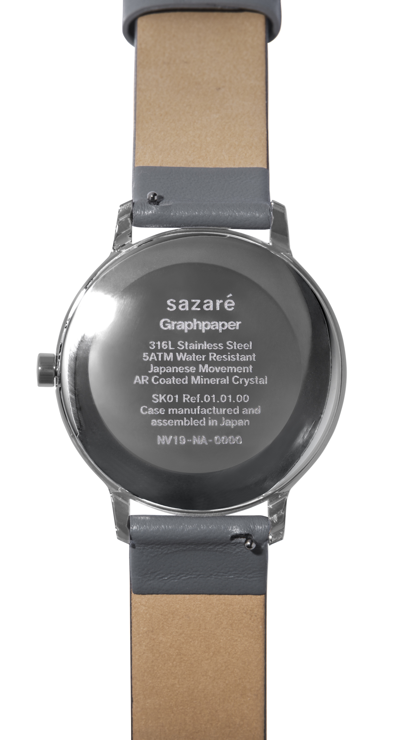 Graphpaper、時計ブランドsazareとの新定番アイテム発売