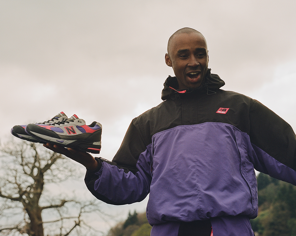 New Balance × PALACE SKATEBOARDS、コラボスニーカー「991」発売
