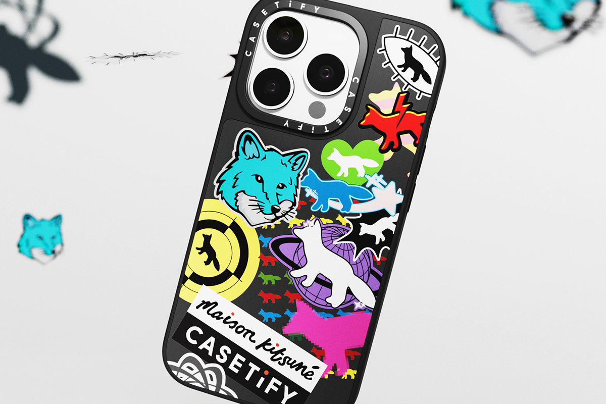 初期不良品（小傷あり）】CASETiFY iPhone17メゾンキツネケース 初期不