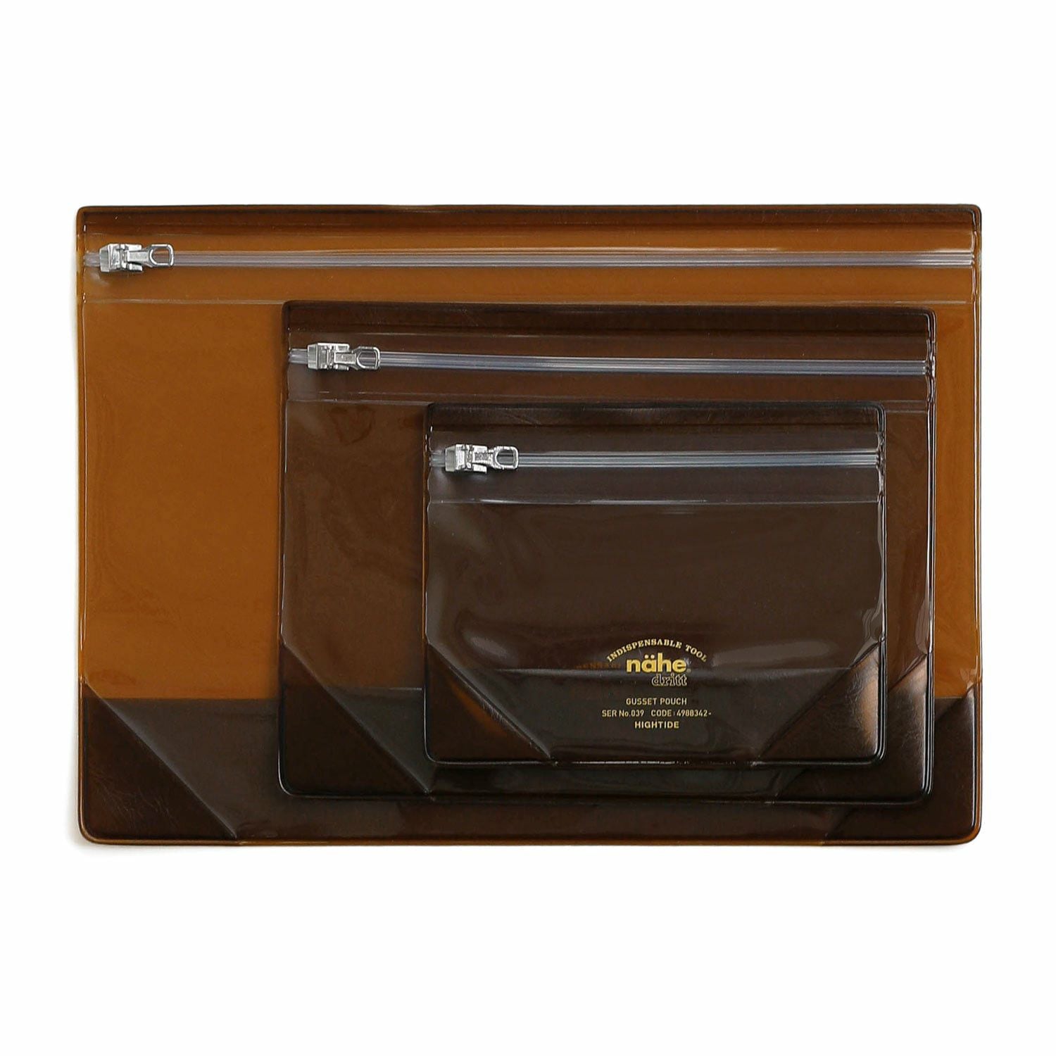 nahe ネーエ | ガセットポーチ クリア M | HIGHTIDE（ハイタイド）公式