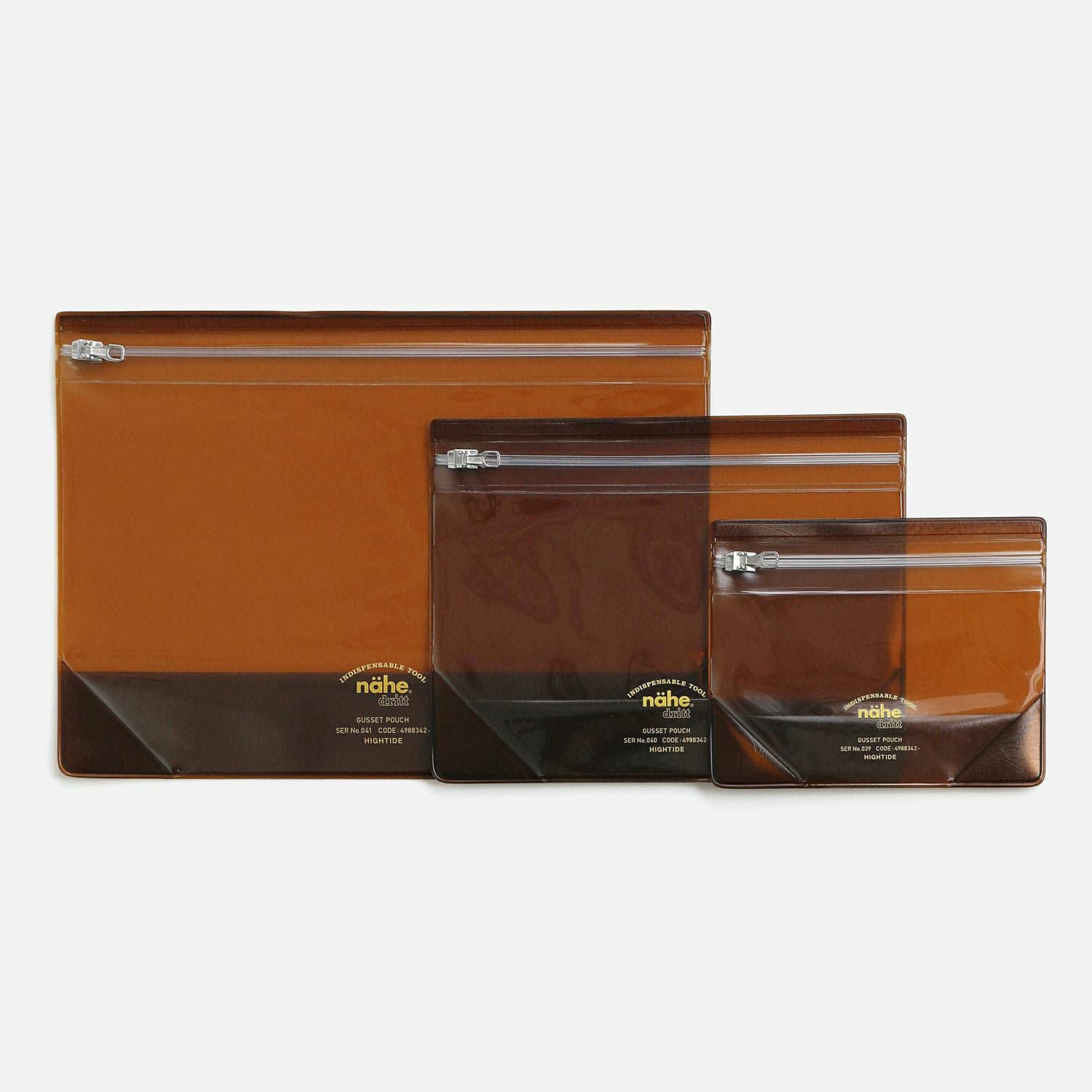 nahe ネーエ | ガセットポーチ クリア M | HIGHTIDE（ハイタイド）公式