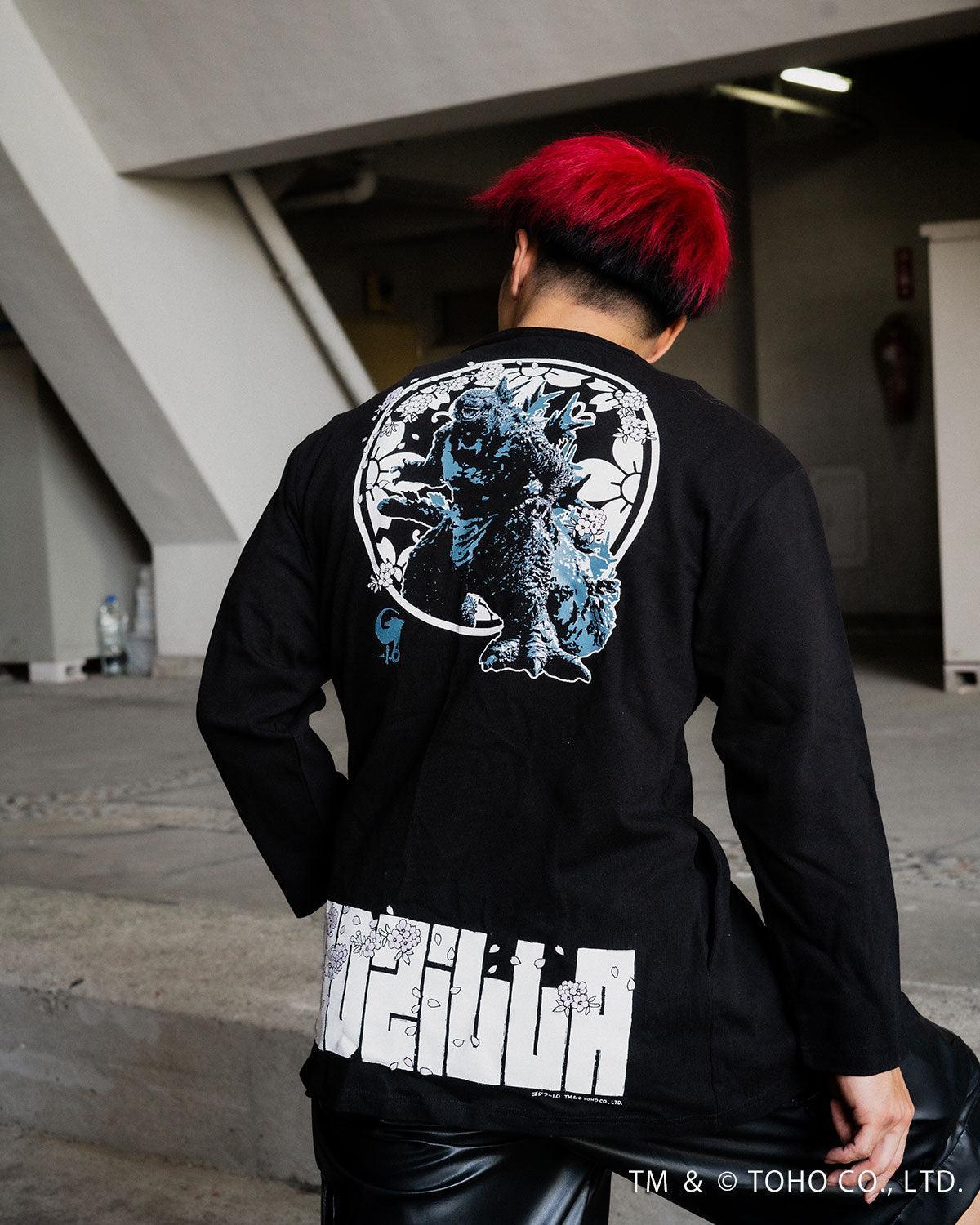 ゴジラ 火消魂 桜UV 半纏 | Godzilla HiKESHi SPiRiT Sakura UV Hanten