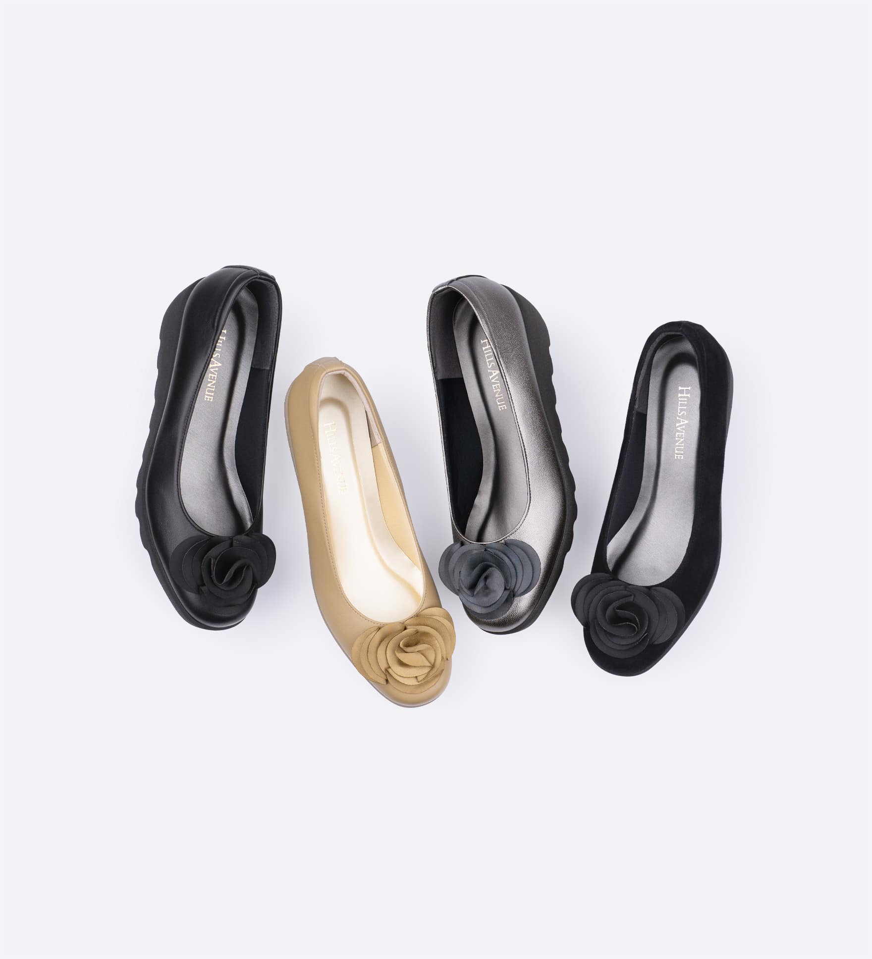 ヒルズアヴェニュー オンラインストア サテンフラワー(21.5 ブラック