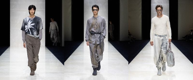 ジョルジオ アルマーニ メンズ、モードなリゾートカプセルコレクション