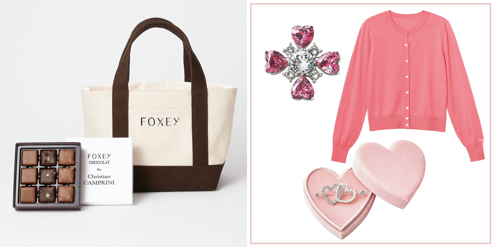 フォクシー」が人気ショコラティエとコラボ。バッグ＆ショコラのセット