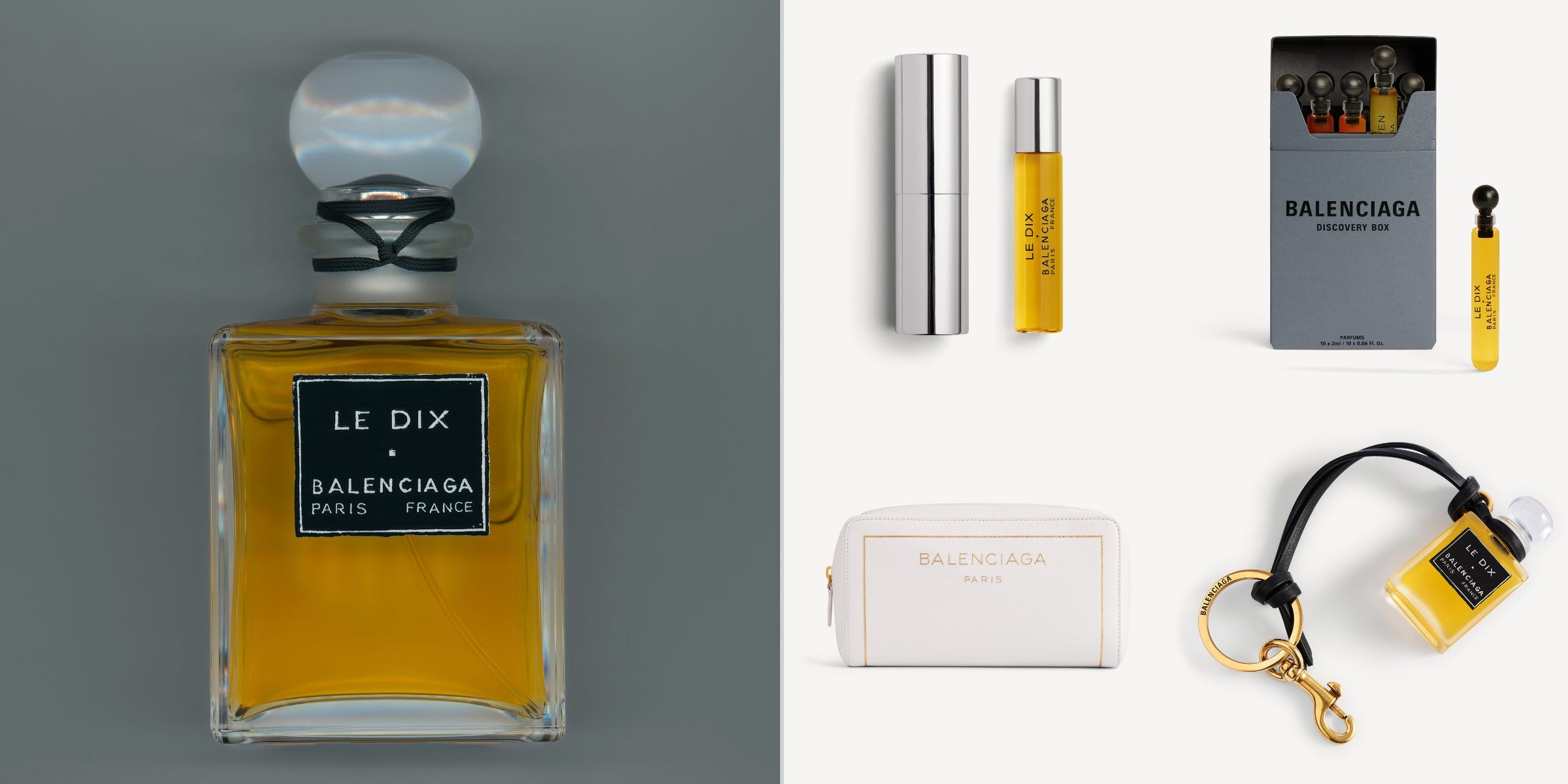 バレンシアガ」のフレグランスコレクションが、国内一部店舗で発売