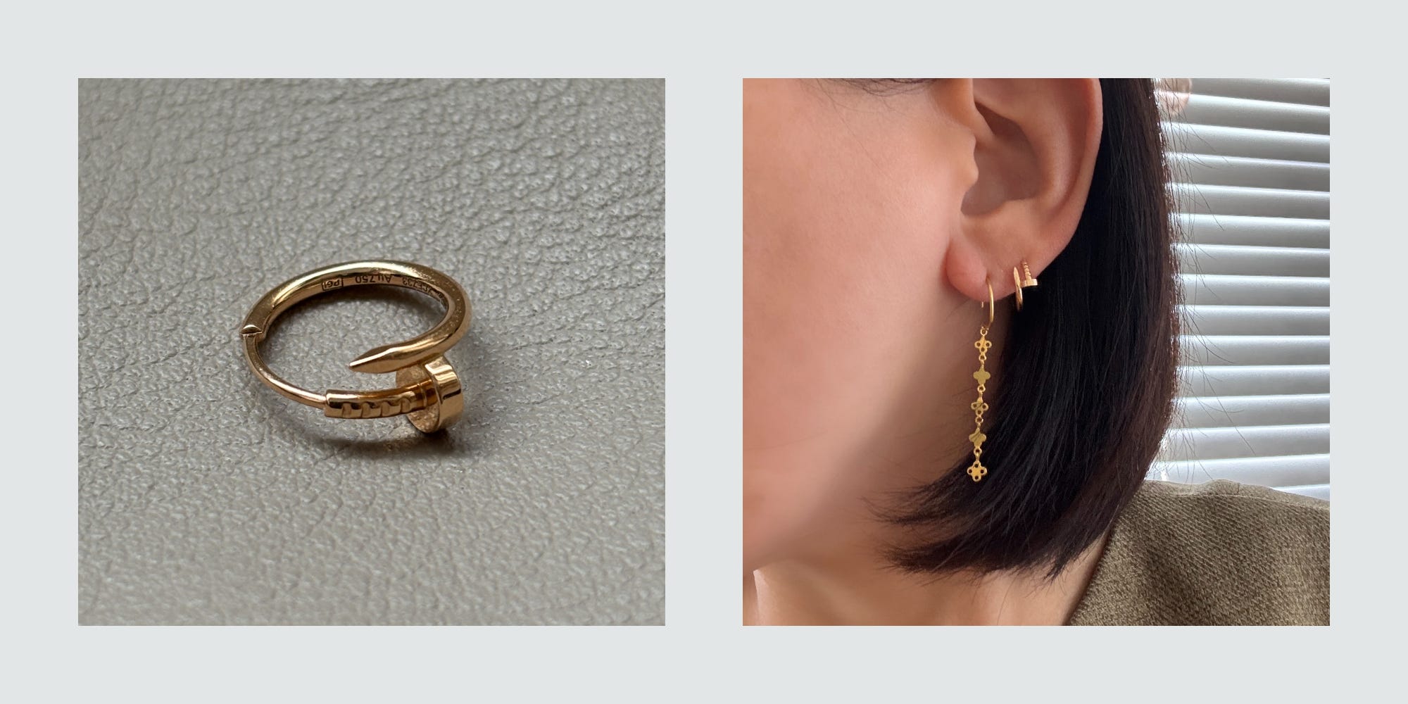 カルティエのアイコニックな釘モチーフ「ジュスト アン クル