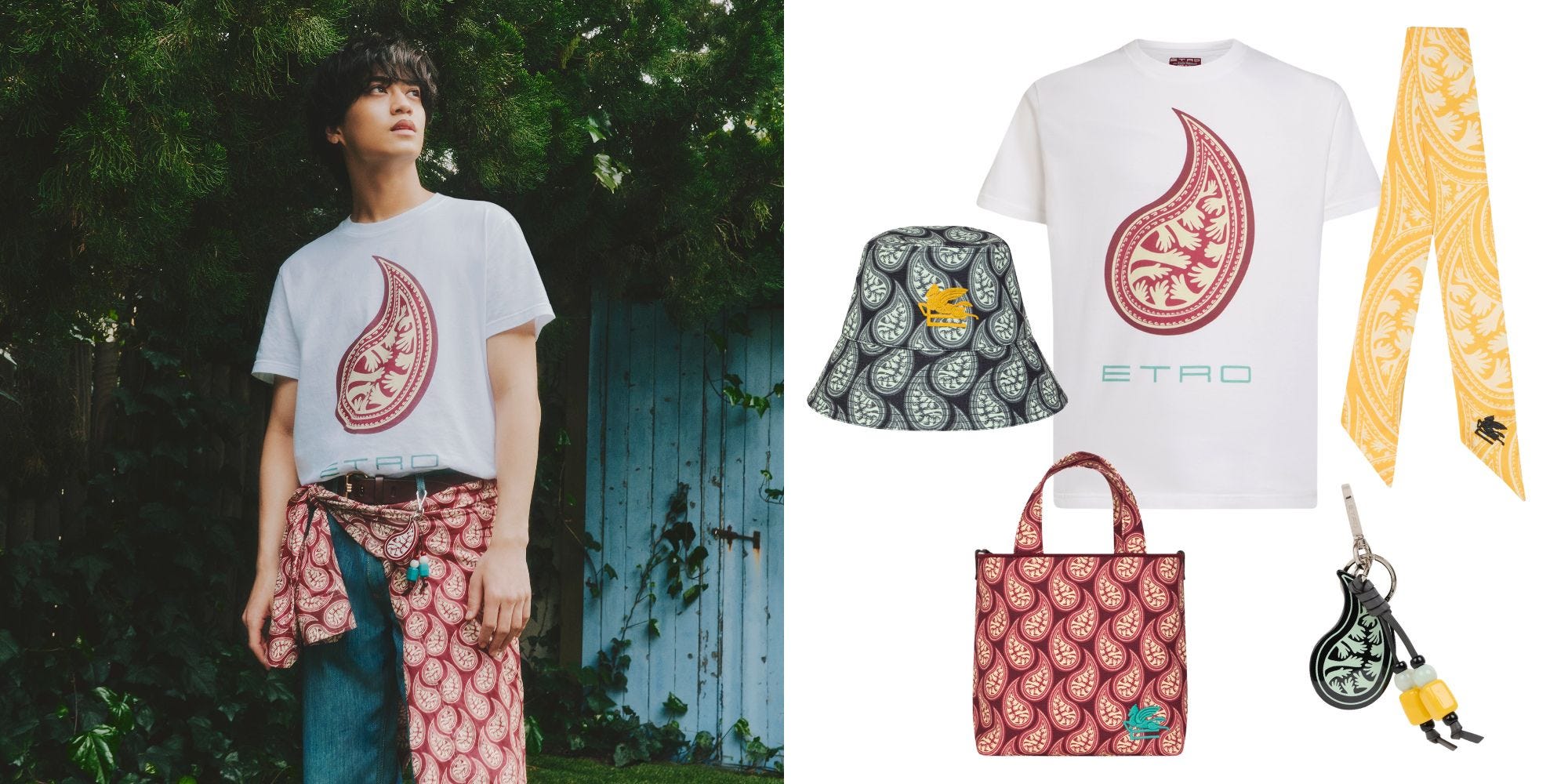 エトロが髙橋海人とコラボ！ 「ETRO per Kaito Takahashi（エトロ ペル