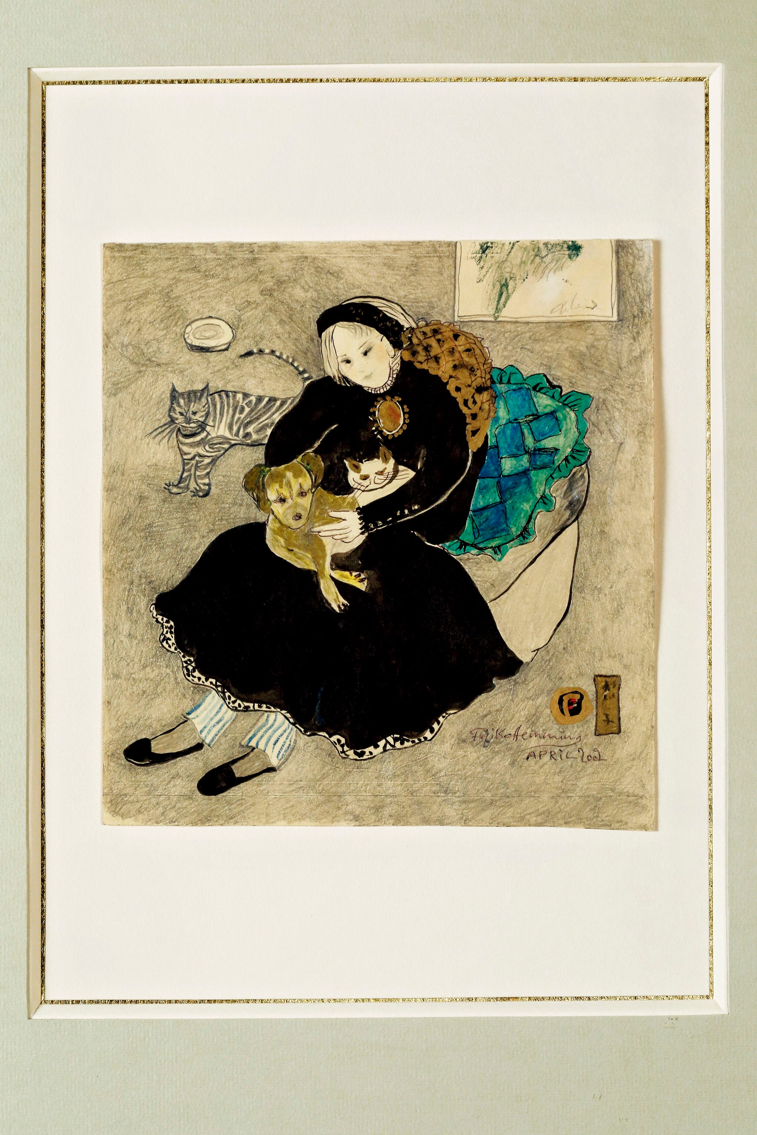 フジコ・ヘミングが描いた絵｜秘蔵コレクションを公開