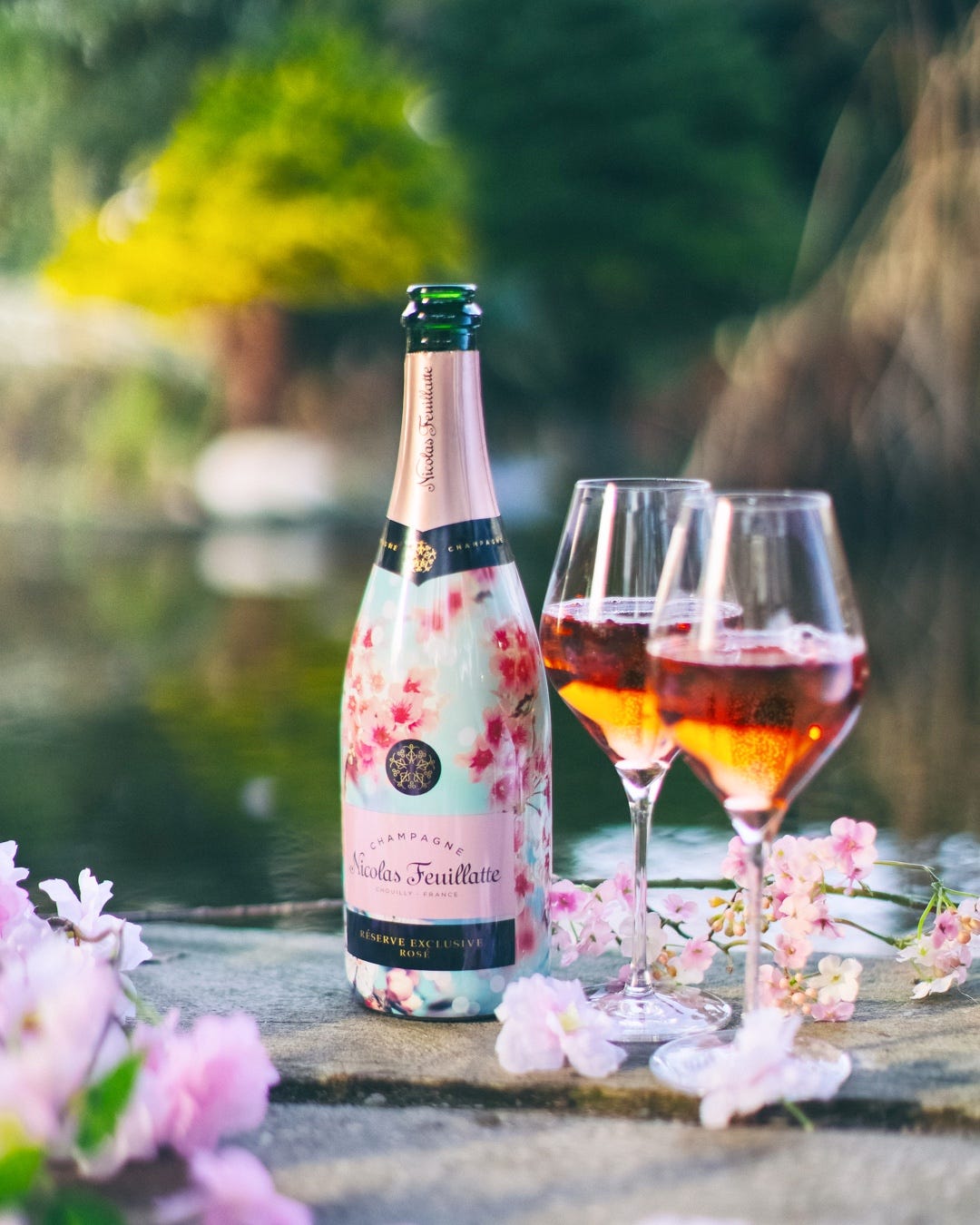 2021春は桜モチーフの限定ロゼシャンパーニュでおうちでお花見！