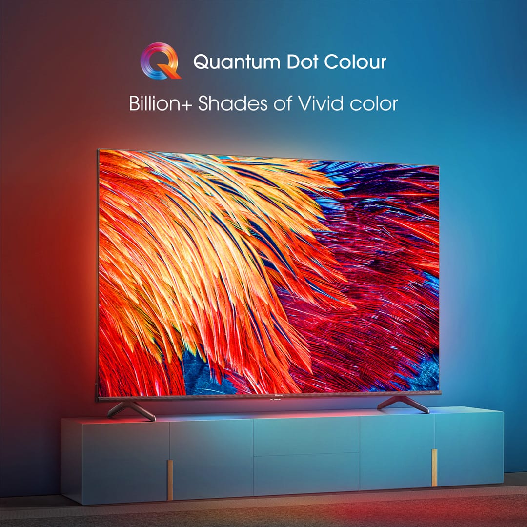 Hisense E7H QLED 4K VIDAA Smart TV - 55E7H | Hisense SA