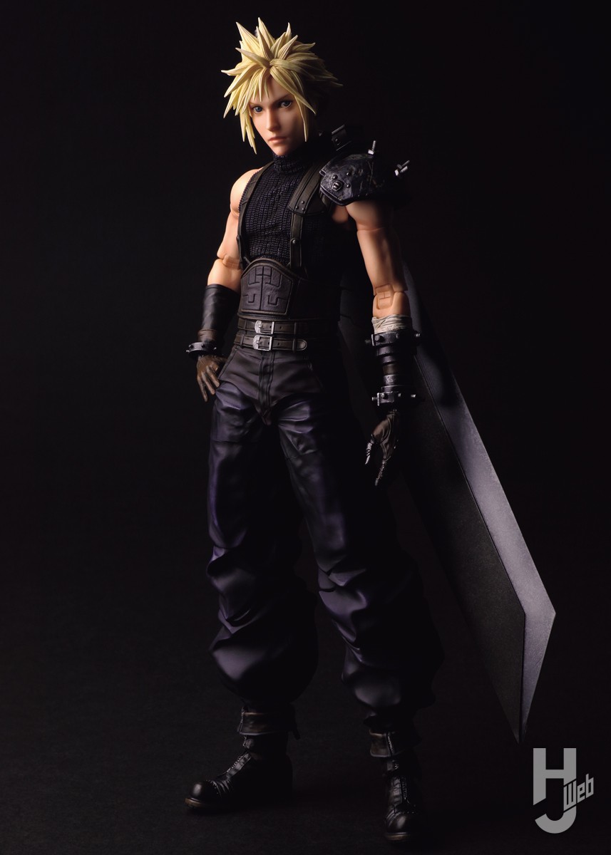 FF7リバース』クラウドがアクションフィギュア「PLAYARTS真」に