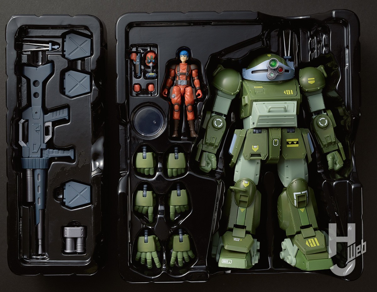 HI-METAL R スコープドッグ」のパッケージがついに公開！ あのお馴染み