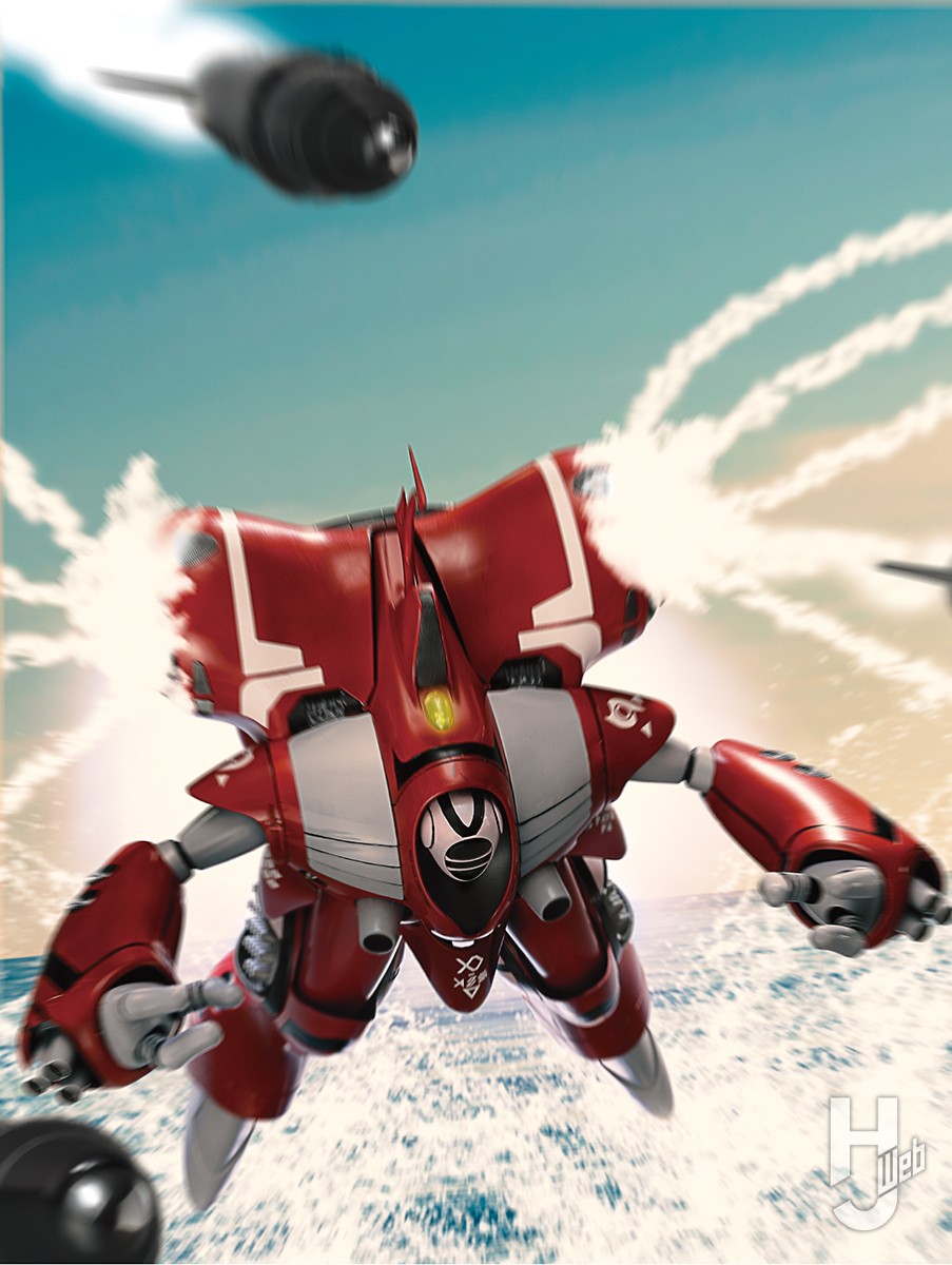 劇場版のクァドラン・ロー(ミリア機)が待望のキット化！丁寧な仕上げと