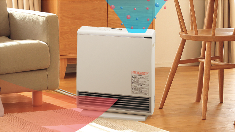 ランクプラス 140-6213型 - ガスファンヒーター｜大阪ガス