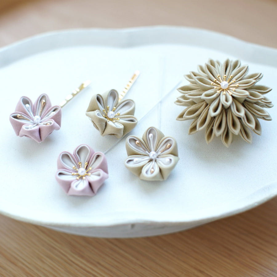 つまみ細工用カットクロス（ライトベージュ） – Craftie Home