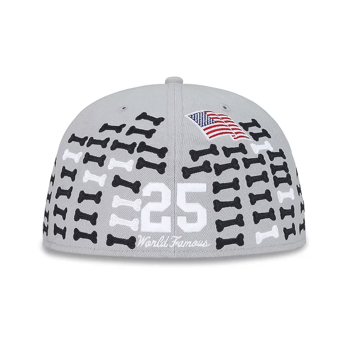 SUPREME × NEW ERA - BONES BOX LOGO CAP GREY 【FW25H46】 – HOMEGAME