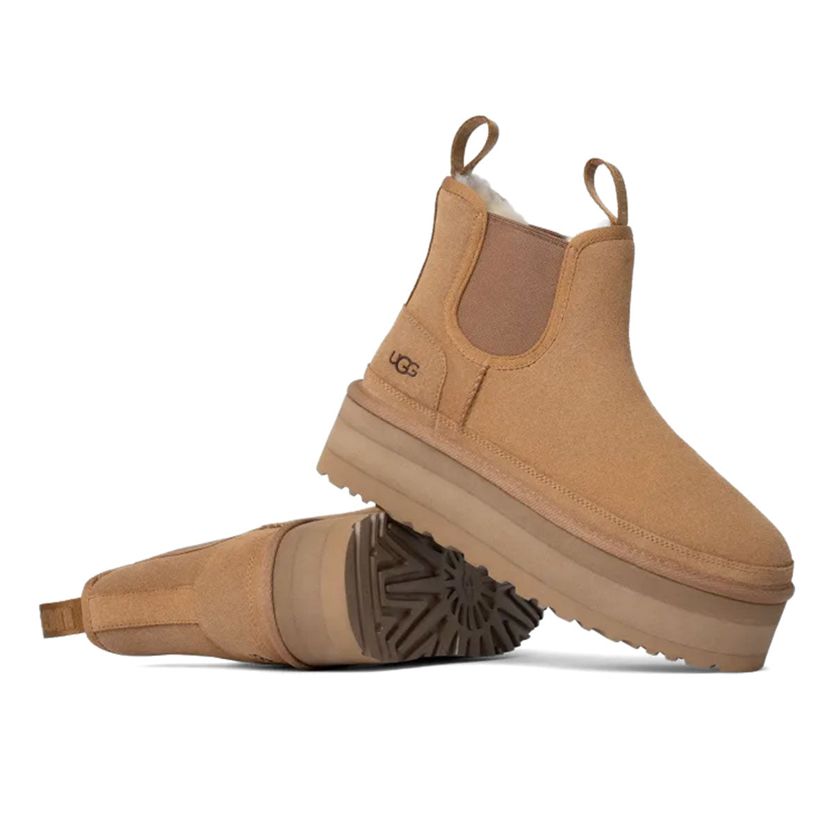 UGG - WMNS NEUMEL PLATFORM CHELSEA CHESTNUT【1134526】 – HOMEGAME