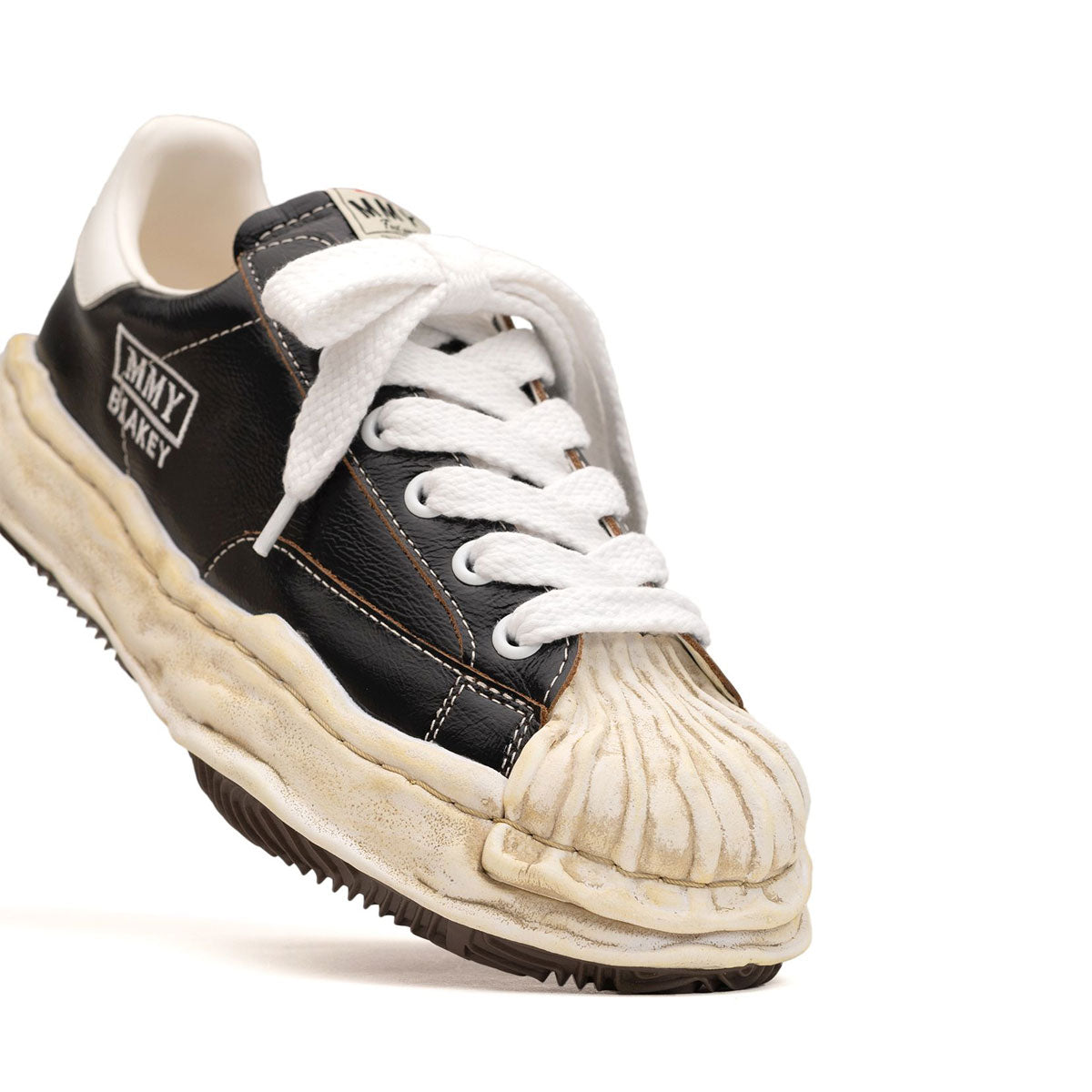 Maison MIHARA YASUHIRO - ”BLAKEY” OG Sole Wrinkled Leather Low-top