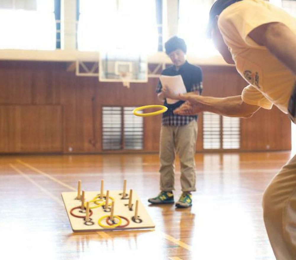 サンラッキー 日本ワナゲ協会公認 公式ワナゲセット SL-L 輪投げ わ