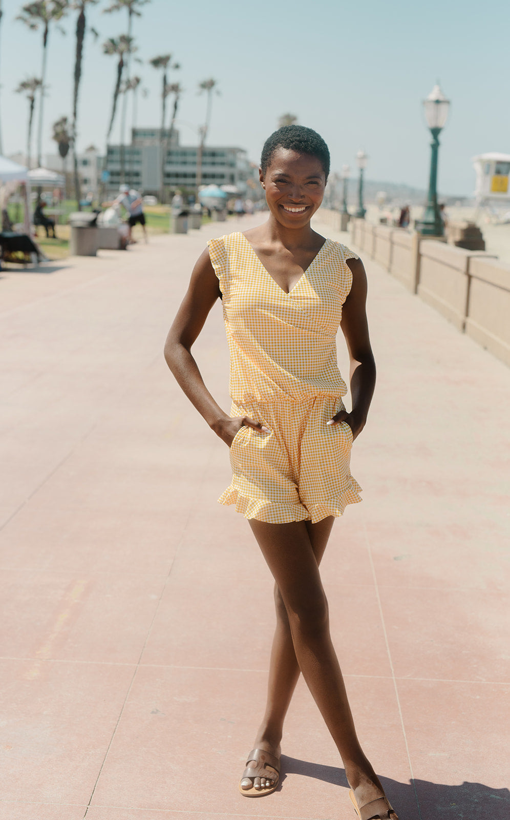 ginger swim romper - archive collection – Honey Mark.