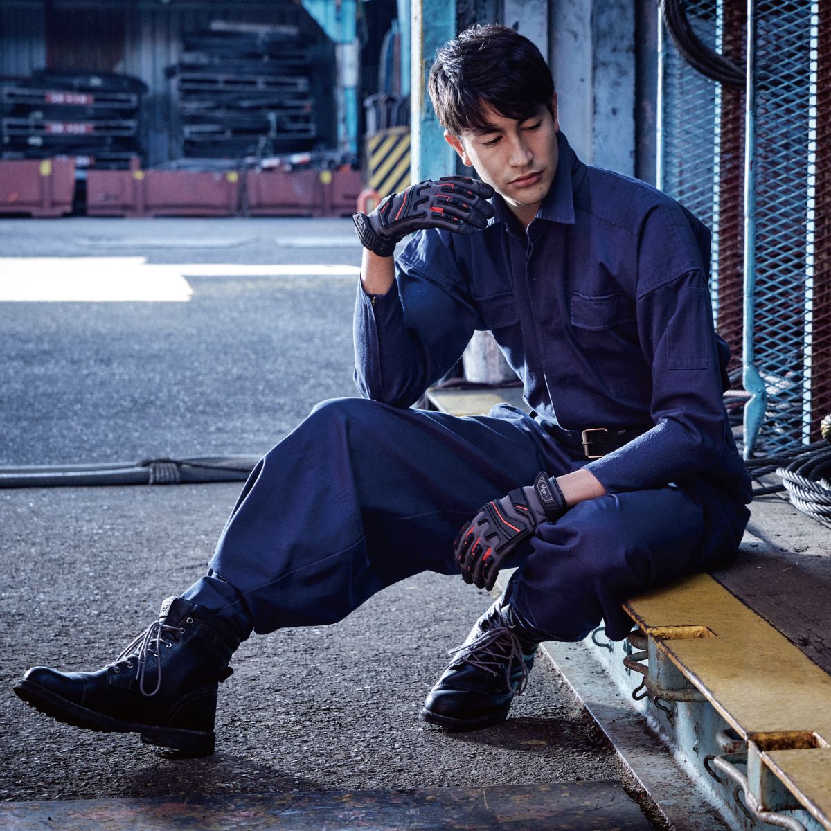 4002超々ロング八分 - HOOH VILEA 作業着と電動ファン付き快適ウェアの