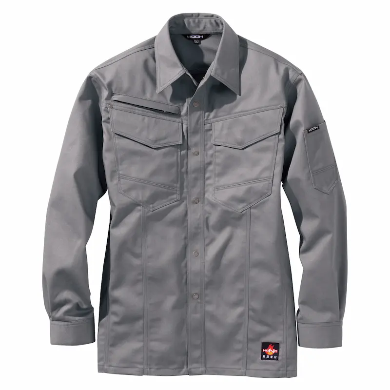 4207難燃シャツ - HOOH VILEA 作業着と電動ファン付き快適ウェアの村上被服