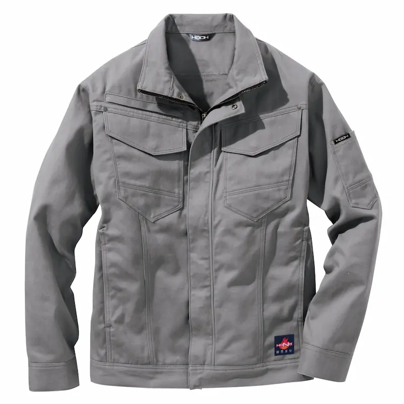 4203難燃ブルゾン - HOOH VILEA 作業着と電動ファン付き快適ウェアの