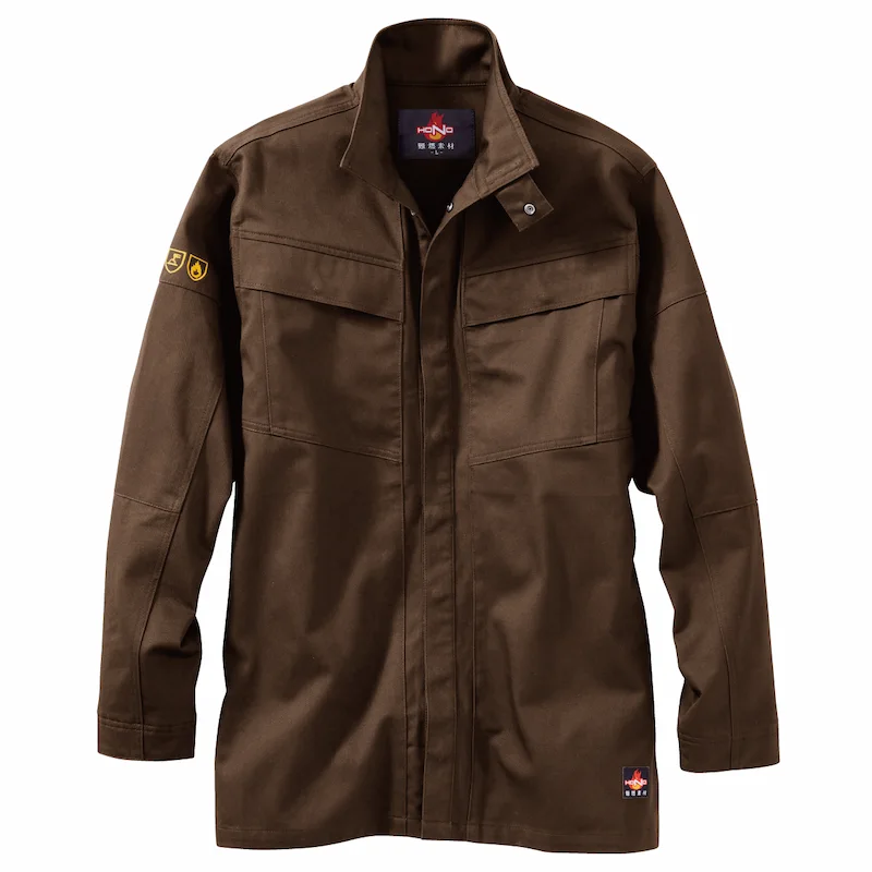 4407難燃シャツ(防炎防護服) - HOOH VILEA 作業着と電動ファン付き快適