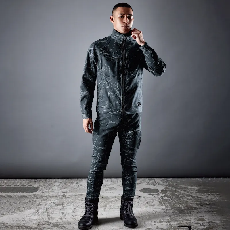 3803ストレッチジャケット - HOOH VILEA 作業着と電動ファン付き快適