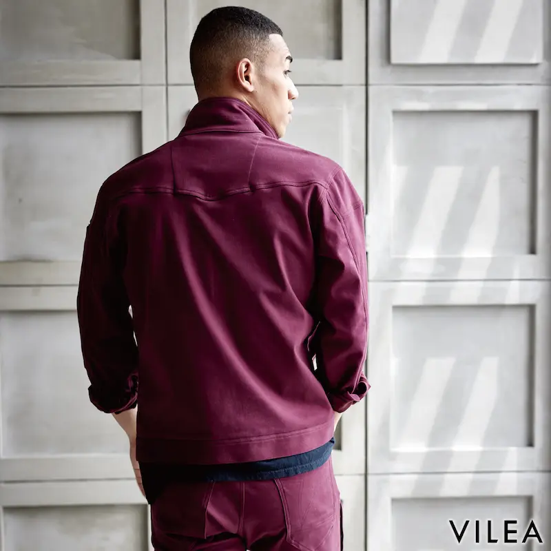 3803ストレッチジャケット - HOOH VILEA 作業着と電動ファン付き快適