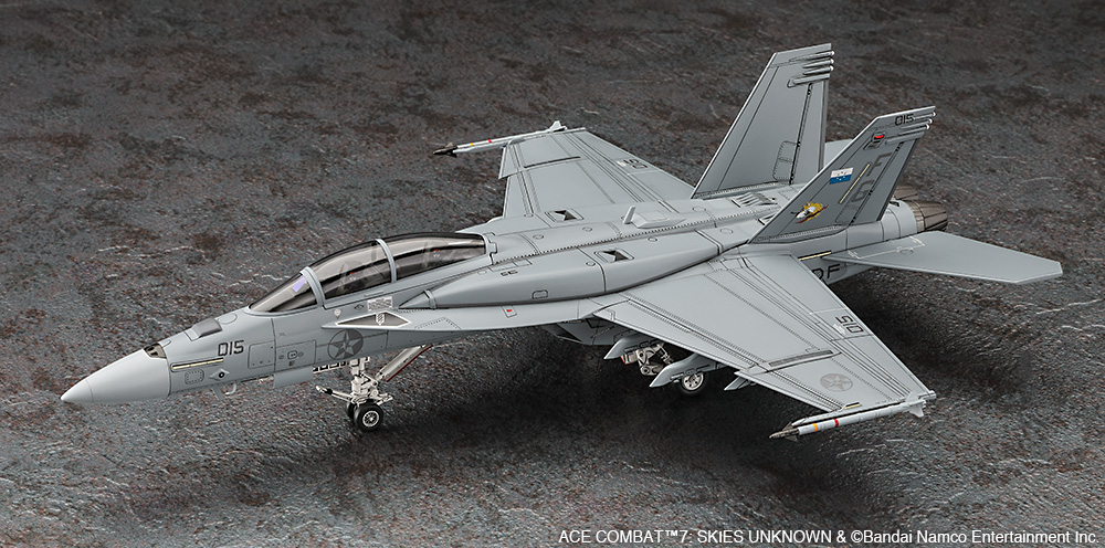 ハセガワ、「エースコンバット7 」より「F/A-18F スーパー ホーネット