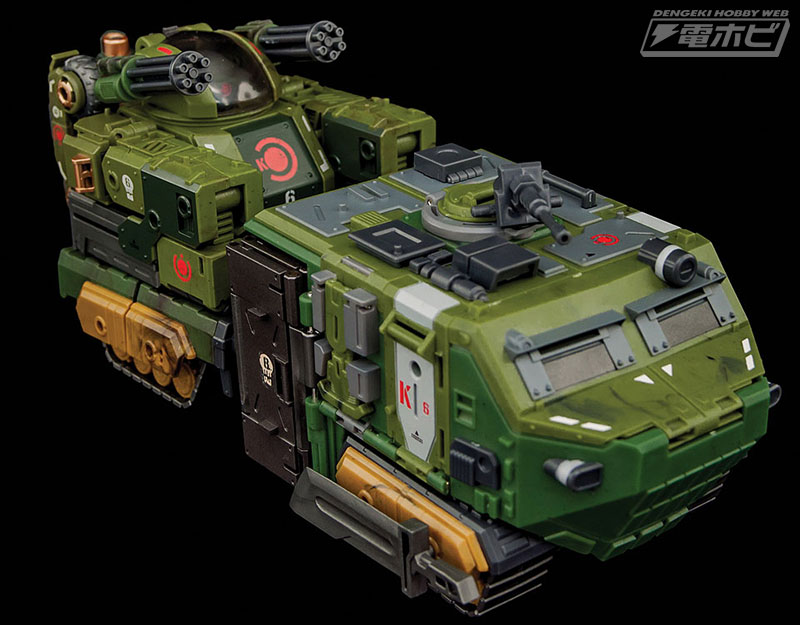 ACID RAIN」シリーズの新作は密林仕様の装甲車両と戦闘員！人型や前線