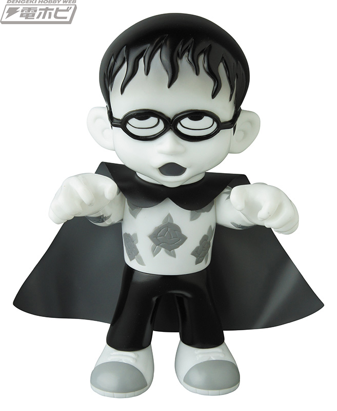 浦見魔太郎（レトロモデル）が白黒Ver.となって藤子不二雄（A）展-（A