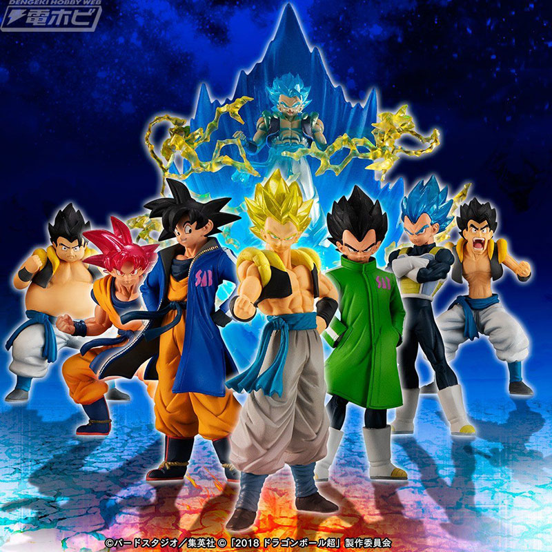 ドラゴンボール超 ブロリー』に登場した悟空、ベジータ、ゴジータなど