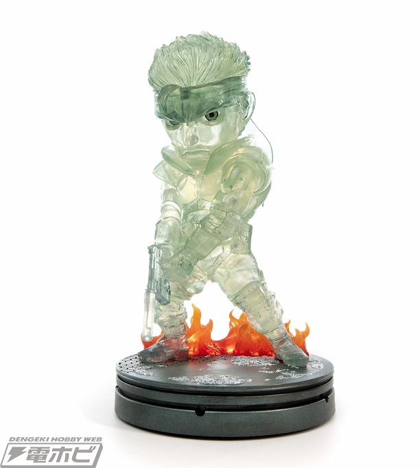 メタルギアソリッド』スネークが8インチのデフォルメフィギュアで登場