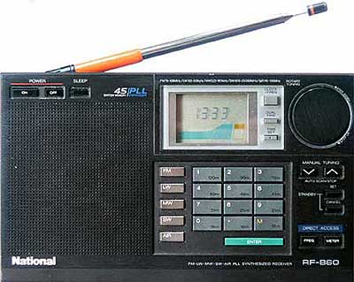 Listen to DRM Digital Radio Broadcasts. The 12 kHz National RF-B60