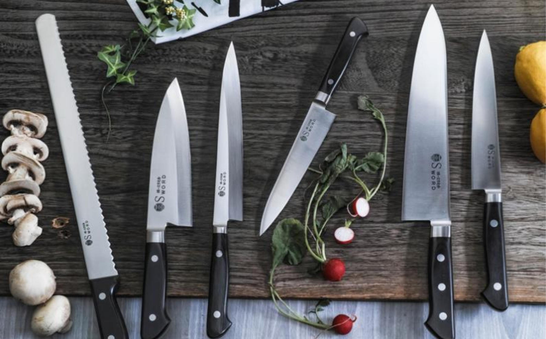 堺一文字光秀 Gライン パン切包丁 波刃